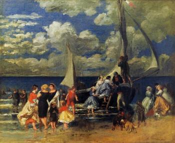 皮埃爾 奧古斯特 雷諾阿 The Return of the Boating Party